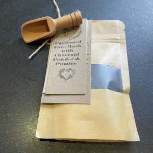 Unscented Face Mask with Charcoal Powder and Pumice