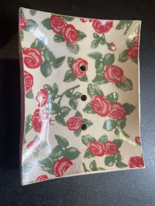 Rose Soap Dish