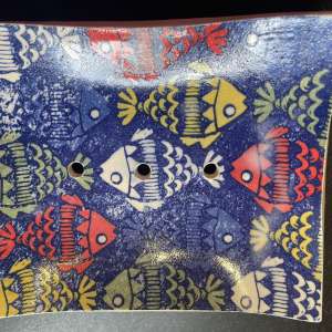 Blue Fish Soap Dish