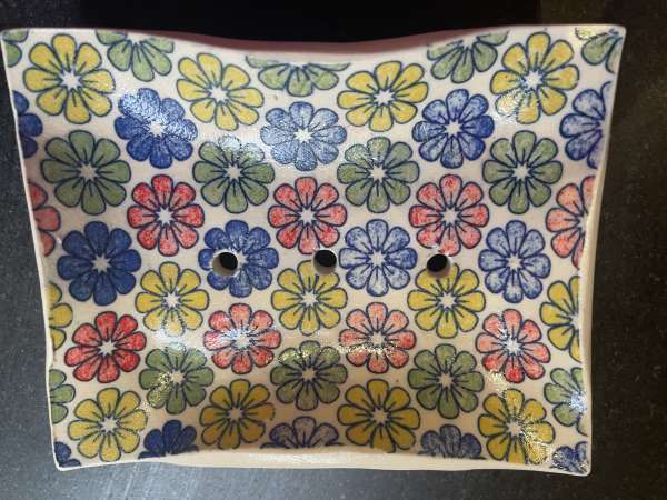 Multi Flower Soap Dish