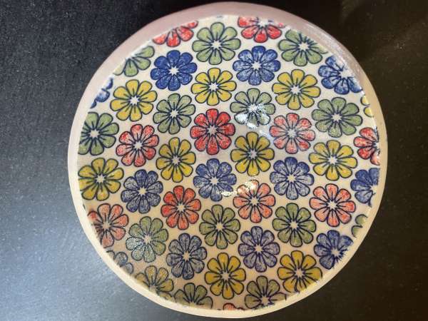Multi Flower Face Mask Dish