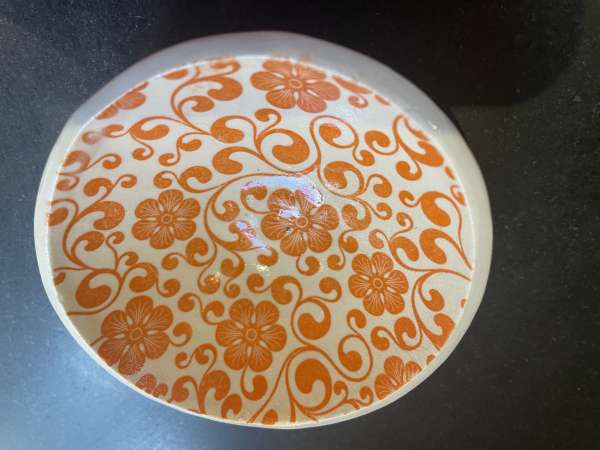 Orange Face Mask Dish
