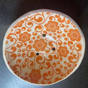 Orange Shampoo Bar Dish