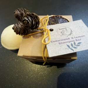 Cedarwood & Lemon Shampoo Bar