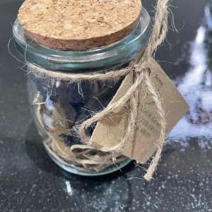 Jar of Lavender & Charcaol Salt Scrub