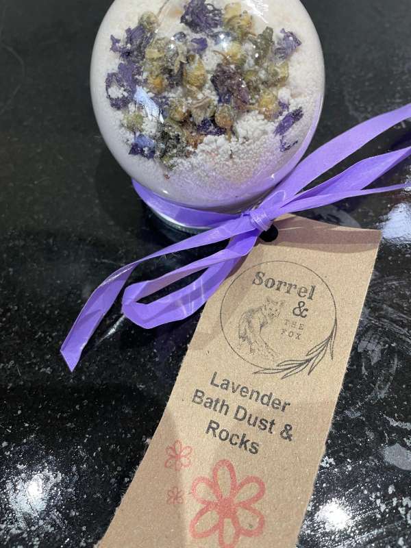 Lavender Bath Salts & Foot Salt 200g - Image 2